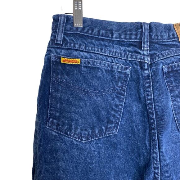 Vintage Jordache High Rise Jeans Zipper Detail Hem Denim Pants Women’s Waist 26” - Picture 4 of 13